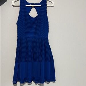 Los Angeles Apparel Royal Blue Mini Dress